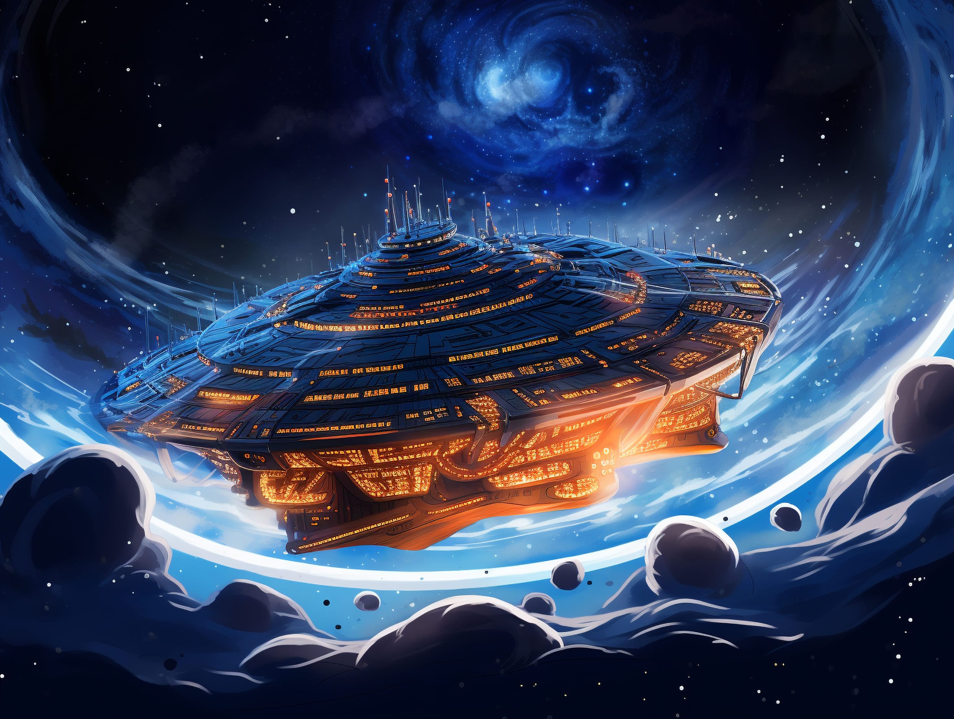 Cover for 'Cosmic Drift'